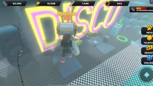 I pulled the giant TNT Wild West area max size in 5 min 644 rebirths strongman simulator Roblox