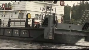 Клип "Прогон плотов через Стрелковский порог"