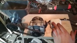 Самодельная соковыжималка с електродвигателем СД -54 (РД 09)