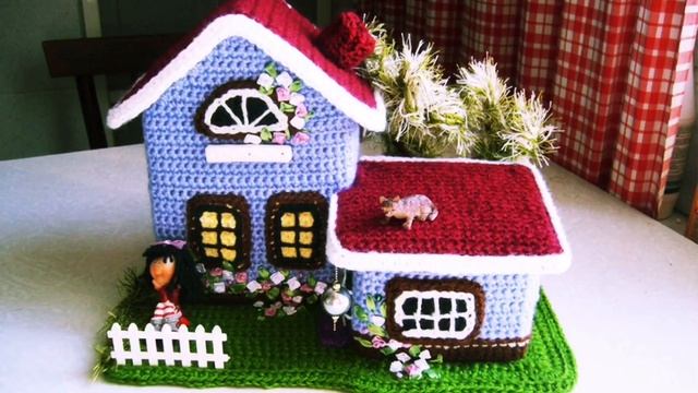 Вязаные домики. Идеи. смотреть онлайн