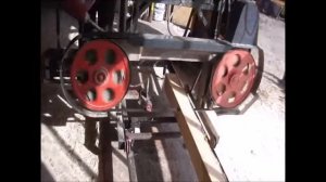 РАБОТА САМОДЕЛЬНОЙ ЛЕНТОЧНОЙ ПИЛОРАМЫ.