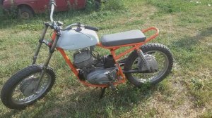 ПИТБАЙК из ижака.