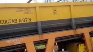 Работа РЖД | Замена верхнего строения пути | Укладка рельсошпальной решётки