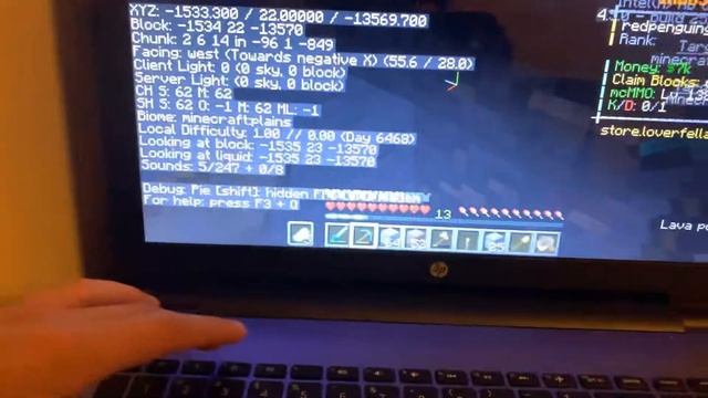How to show coords on Minecraft java on Laptop смотреть онлайн