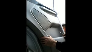 Как снять обшивку карту передней двери VW T6(2015)demontaz boczka drzwi przod/door panel removal!!!