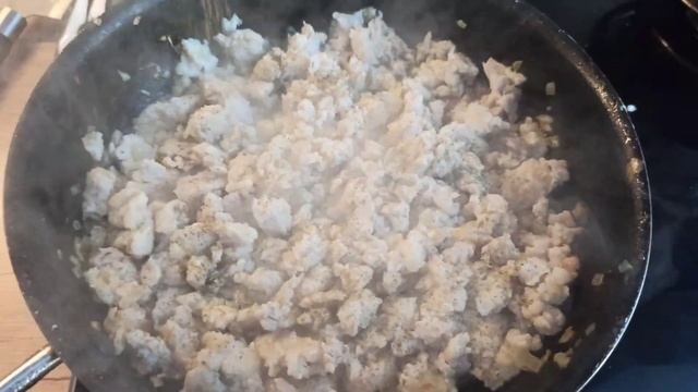 Гречка с фаршем. Гречка по-купечески