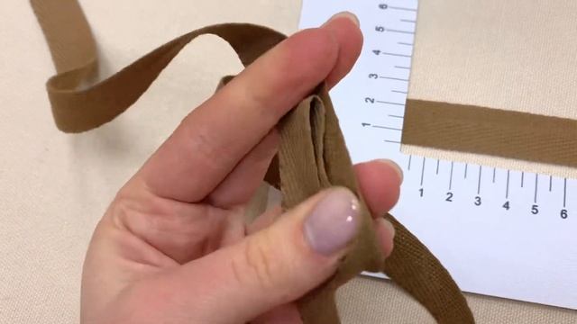 Лента киперная цв.орех, ш.18мм, хлопок-100% Артикул 21743 смотреть онлайн