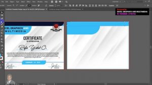 HOW TO DESIGN  A4 SIZE  CERTIFICATE IN ADOBE ILLUSTRATOR