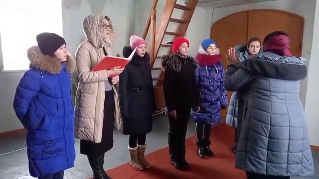 Запись 3.01.21г. Колядка "Пречистая Дева" в переводе на русский, муз Владимир Якимец. ВХА "Серафим"