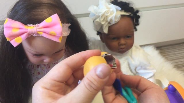 Пасхальное утро. Подарки для девочек🎁🧸 смотреть онлайн