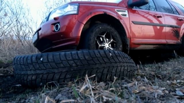 грязевые траки из старых покрышек  испытание часть 2