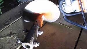 Переходник с бензобура на шнек