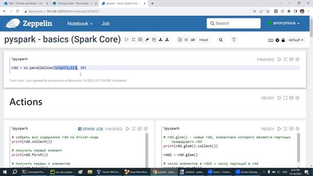 Spark Core. RDD. Transformations & Actions. Driver & Workers