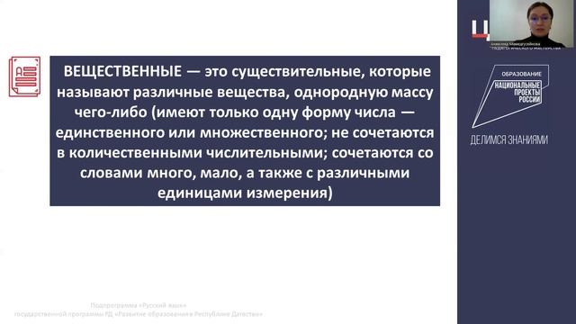 Имя существительное