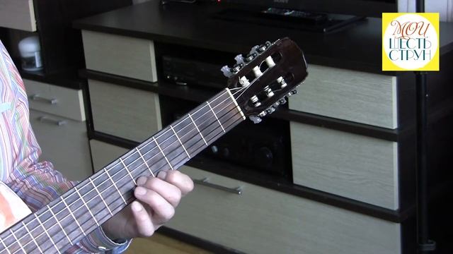 "ВИНОВАТА ЛИ Я" - НОТЫ/ТАБЫ Разбор на гитаре как играть мелодию вместе с басами и аккордами. смотреть онлайн