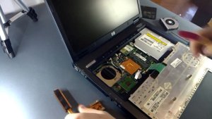 How to replace thermal paste on CPU HP Compaq nc6120