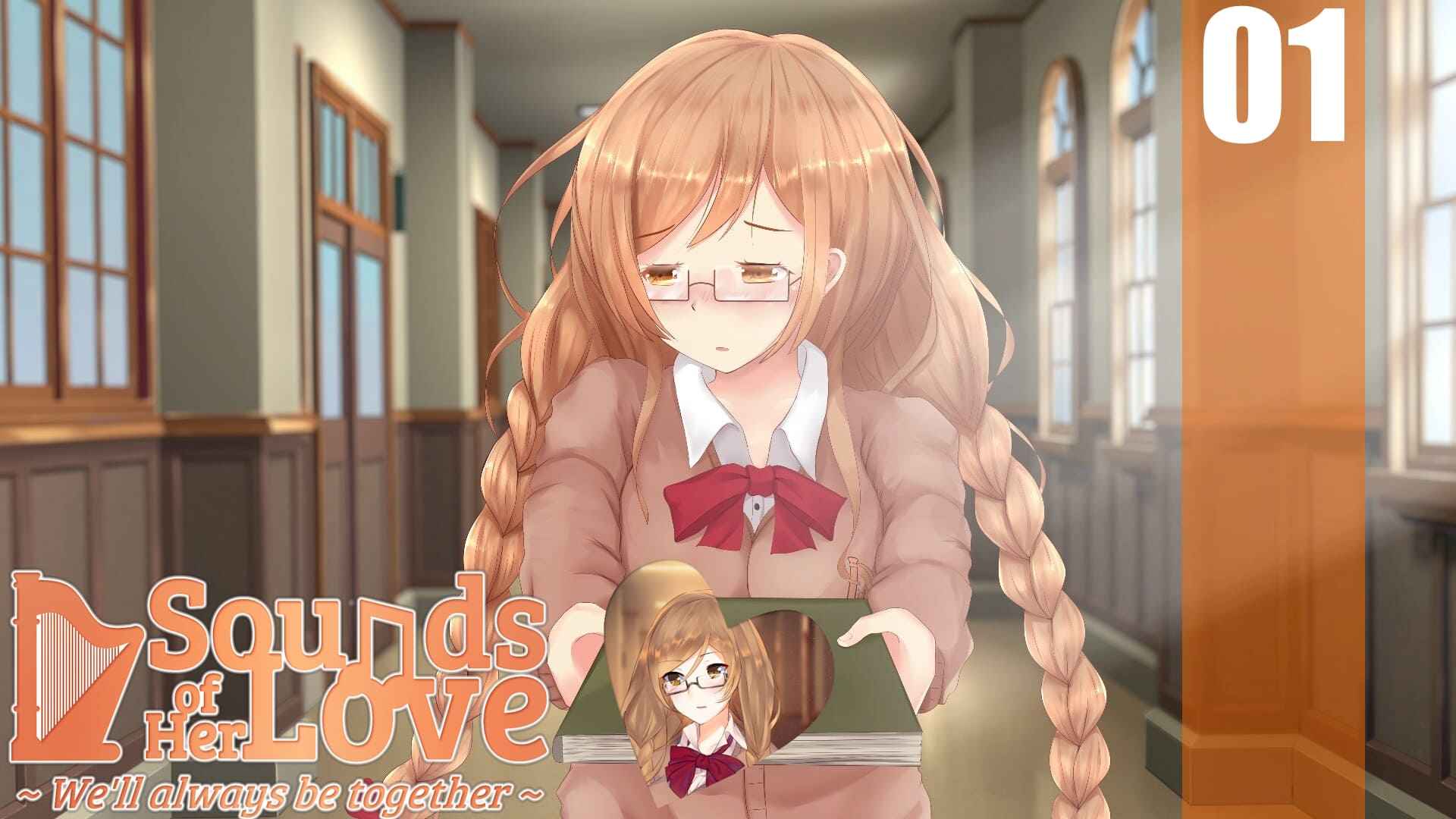 Прохождение Визуальной Новеллы "Мелодия ее любви / Sounds of Her Love" (PC/Windows) - Часть 01