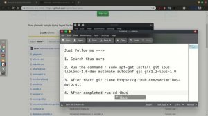 Setup Ibus-Avro in Debian based Distribution.