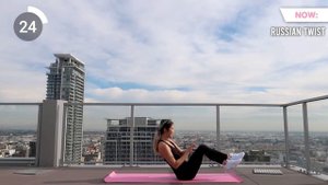 KPOP IDOL 11 LINE ABS WORKOUT | TWICE Momo Inspired 10 Min Flat Stomach & Smaller Waist | Mish Choi
