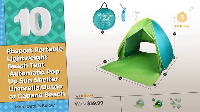 Shade Tents Summer 2017 // Top 20 Best Sellers