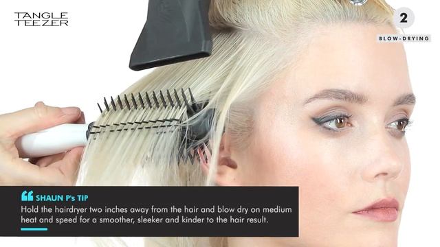 Tangle Teezer PRO: How to create a Bouncy Short Bob смотреть онлайн