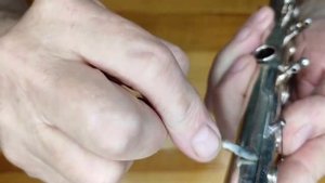 Чистка корпуса флейты в домашних условиях. Часть 1.