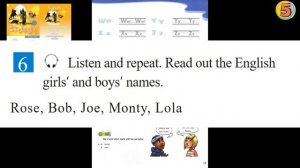 Spotlight 5. Страница 19. Английский язык. 5 класс. Упражнение 6. Listen and repeat.  - Прослушай и