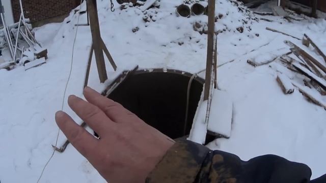 6 день по осушению участка воды больше не будет в дренажном колодце