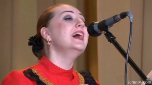 "Ох, я возьму-ка нашу балалайку". Исп. Ольга Череватенко, концертмейстер Александр Летунов.