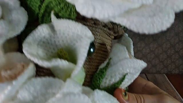 Напольная лампа / цветы крючком смотреть онлайн