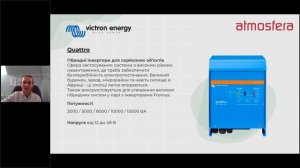 Webinar: Fronius & Victron Energy. Рішення для мереж MicroGrid. Аварійне живлення (UA)