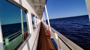 08.09.23г. Теплоход "Россия". Речной круиз Москва - Санкт-Петербург.Утро.@mosturflot