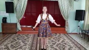 Значкова Маргарита- песня " В роще пел соловушка"
