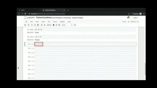 PYTHON - Condition Control and Operators