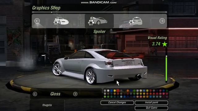 NFS Underground 2 Toyota Celica Tuning NFSU2. смотреть онлайн