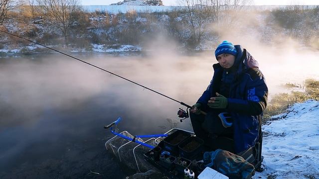 Зимняя РЫБАЛКА на фидер?!! НЕт. Видео ОТЧЕТ о ЗИМНЕЙ ловле на ПИКЕР. Feeder fishing Пузанов #59 смотреть онлайн