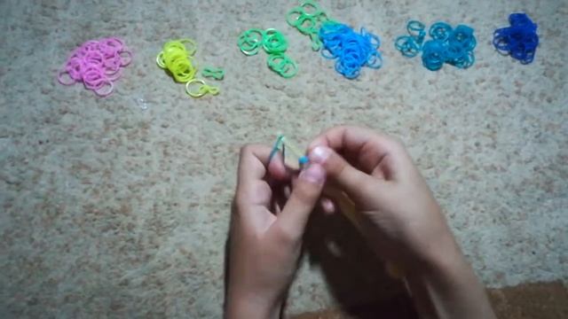 Как сплести обычный браслет на крючке смотреть онлайн