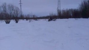 BRP TUNDRA WT 550 проверяем сугробы