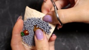 Ёжик - Объёмная Брошь из Бисера. Подробный МК