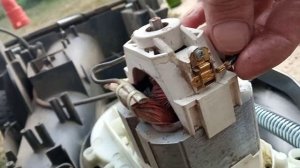 обслуживание газонокосилки Ryobi RLM 15E36H часть- 2