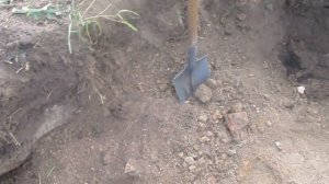 Шурфим старый фундамент.  Выпуск N8