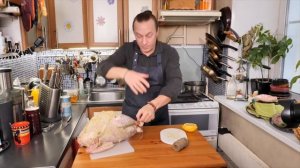 Новогодняя, вкусная ИНДЕЙКА в духовке целиком / рецепт