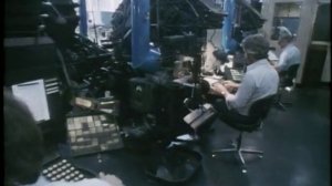 Newspaper production | Linotype | Fleet Street | Typesetting | Reporting London | 1982