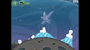 Angry Birds Space Cold Cuts 2-7 Space Eagle Walkthrough