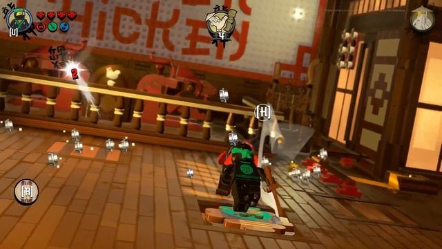 Лего Ниндзяго - Прохождение #1 ТРЕНИРОВКА У МАСТЕРА ВУ [Lego Ninjago: Movie]