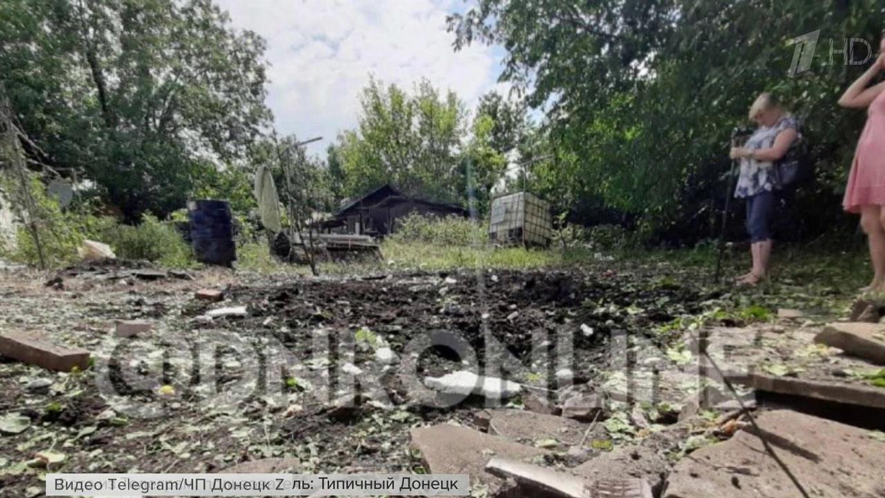Массированный обстрел Донецка ведут украинские националисты
