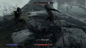 Skyrim - Raaya vs Serana (Legendary Difficulty)