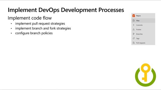 C.E.R.T AZ-400 Module 2 Implement DevOps Processes смотреть онлайн