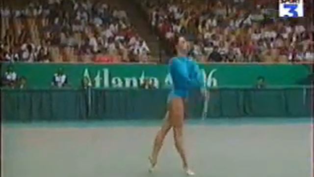 Maria petrova Rope Final JO 1996 смотреть онлайн