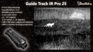 Guide Track IR Pro 25 hőkamera